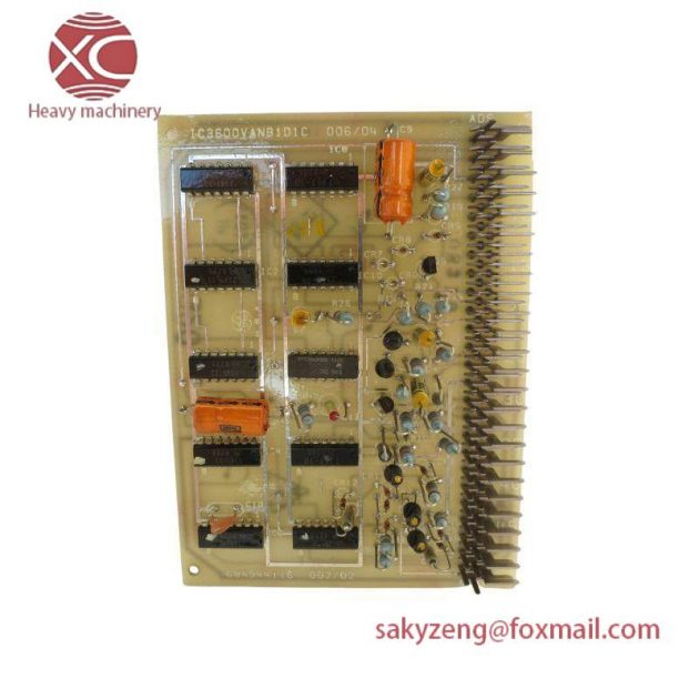 GE IC3600VANB1D1C: Advanced Control PLC Annunciator Board for Industrial Automation