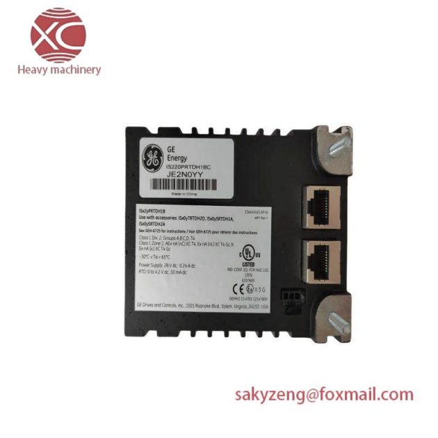 GE IS220PRTDH1B: Advanced RTD Input Module for Industrial Control