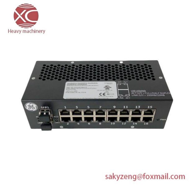 GE IS420ESWBH2A - High-Performance Ethernet / IONet Industrial Switch for Reliable Control Systems