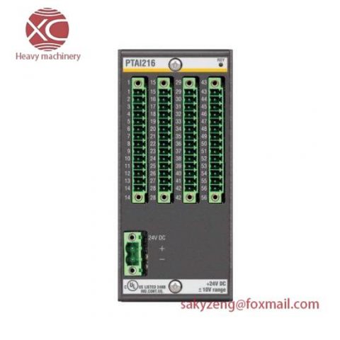 Bachmann PTA216 Temperature Input Module - Precision Control for Industrial Automation
