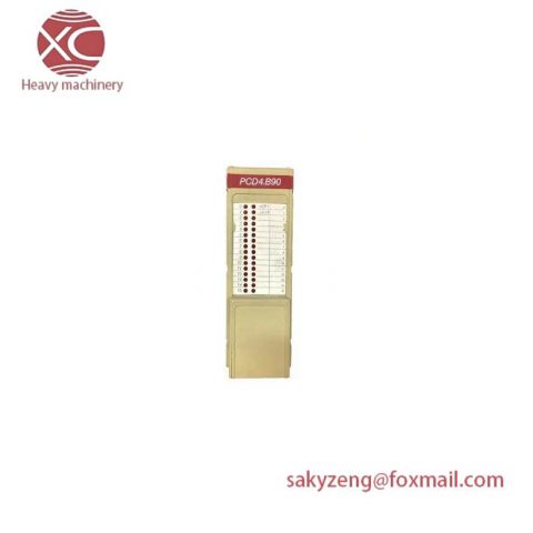 SAIA PCD4.B900 I/O Module: 32 Point, 16 Input, 16 Output, 24V DC, Advanced Industrial Control