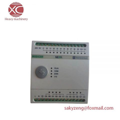 Schneider TSX Controller: 8-Channel Digital Input, 8-Channel Relay Output, Control Module