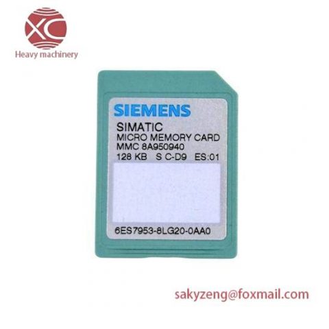Siemens 6ES7 953-8LG20-0AA0 Micro Memory Card, Industrial Control, Electronics, Storage