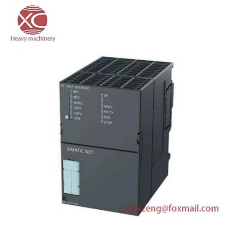 Siemens 6GK7343-1GX30-0XE0: Advanced CP Industrial Ethernet Communications Processor