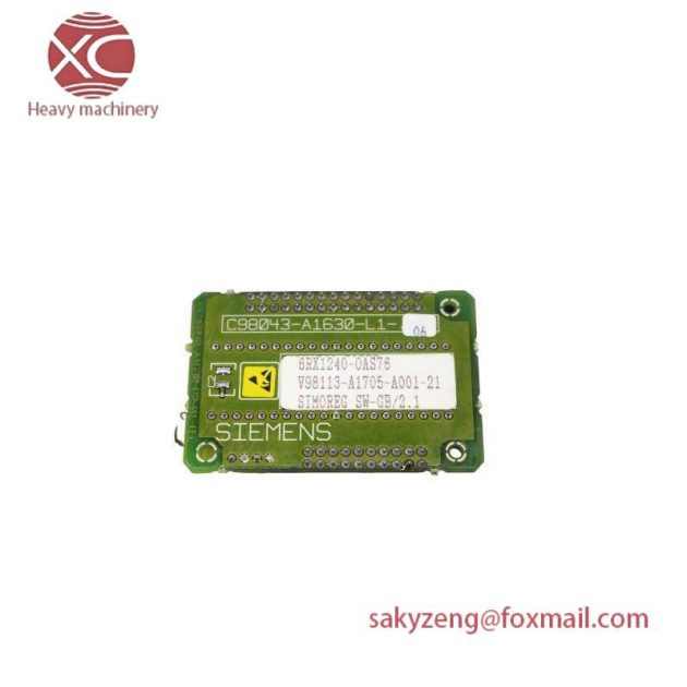 Siemens 6RX1240-0AS76 Modular Control System