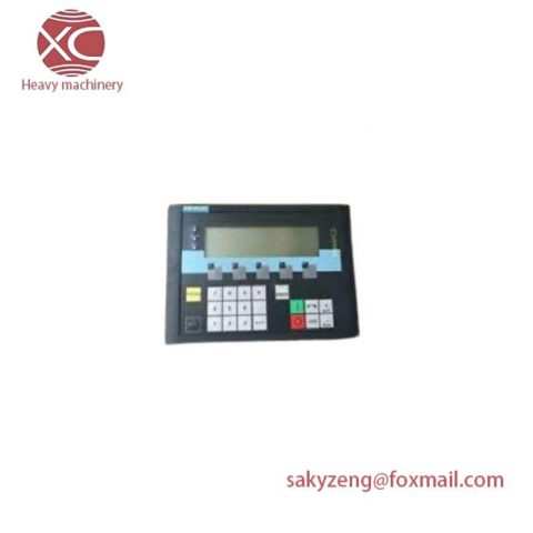 SIEMENS 6SL3055-0AA00-4CA4: Unmatched Operator Panel for Seamless Automation