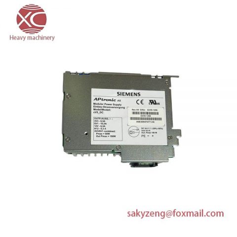 Siemens A5E30947477-H4 Industrial Power Supply Module