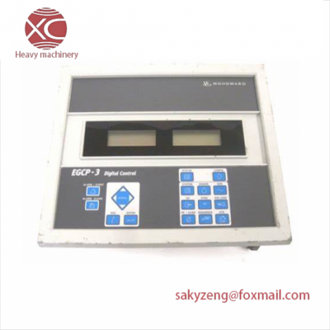 Woodward 8406-113 Digital Control Interface Panel - Engine Generator Control Package
