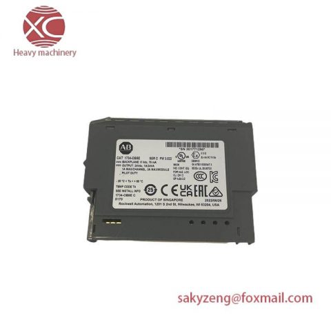 AB 1734-OB8E Output Module: Allen-Bradley Programmable Logic Controller, Advanced Control Solutions