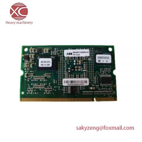 ABB 3BHE017400R0101: Advanced Main Control Board for Industrial Automation