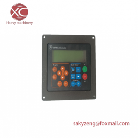 GE FANUC IC752SPL013 Excitation Control Panel