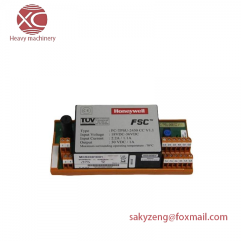 Honeywell FC-BSN-1608 Safe Namur Sensor Converter DCS Module