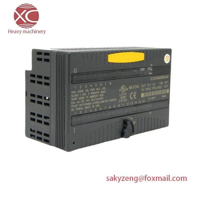 GE Fanuc IC200MDD845: Comprehensive I/O Module for Industrial Automation