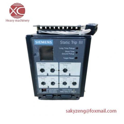 Siemens RMS-TSIG-TZ-C STATIC TRIP III - Advanced Circuit Protection Module